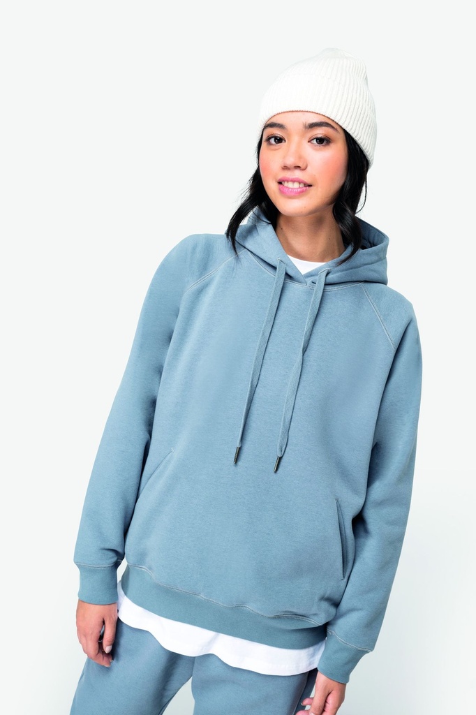 NS422 - Sweat à capuche éco-responsable femme (Noir, XS)