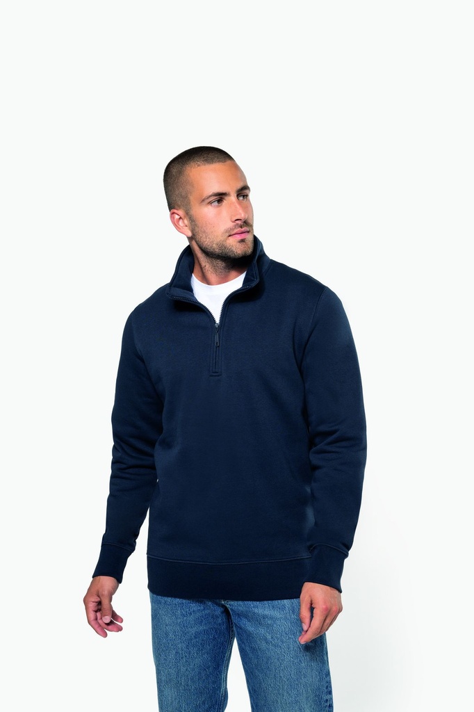 K487 - Dessuadora amb cremallera home (Light Royal Blue, XS)