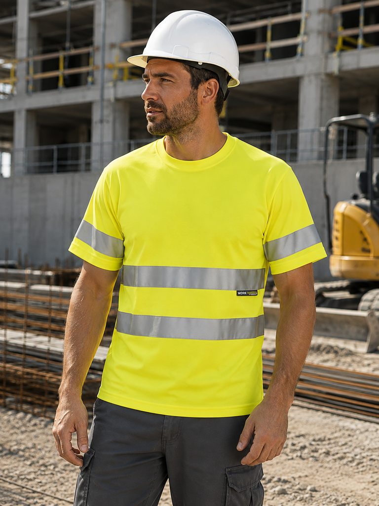 T-shirt haute visibilité Workteam C3945