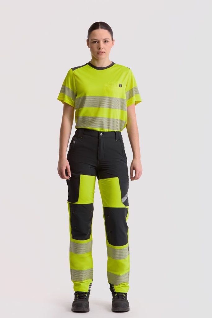 Pantaló de treball d'alta visibilitat stretch Workteam C3550 (S)