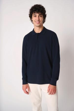 Polo punto piqué LSL HOMME (Ideal White, XS)