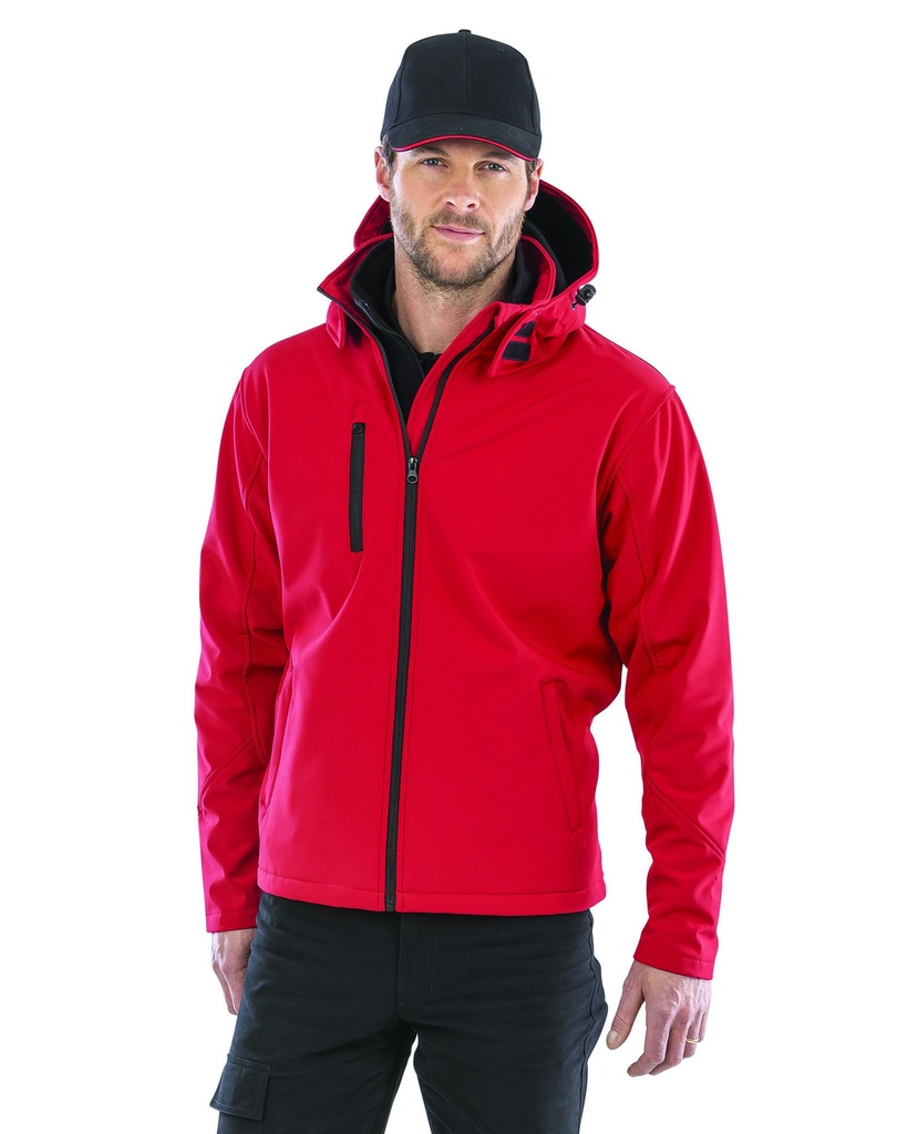 Jaqueta Softshell Caputxa Home TX Performance (Black / Grey, S)