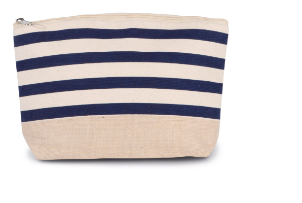 [KI0752] KI0752 – Trousse pour accessoires – imprimé marin