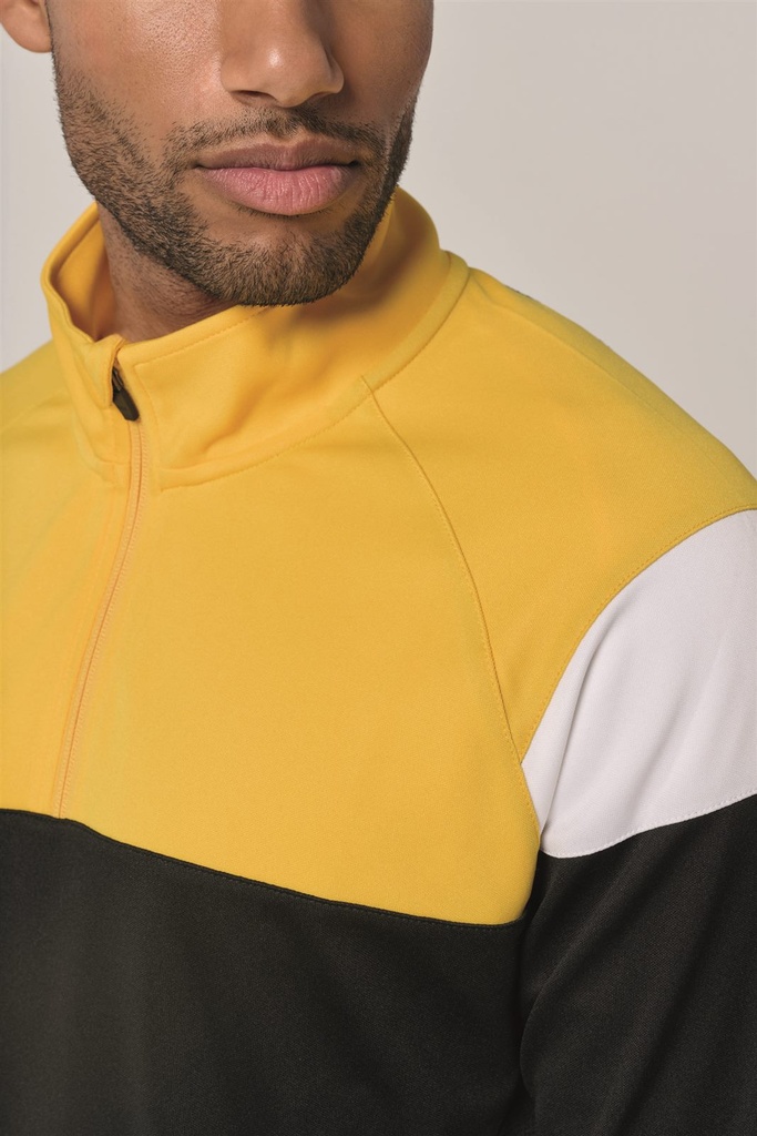 Sweat d'entraînement 1/4 zip unisexe - Proact (Blau marí, XS)