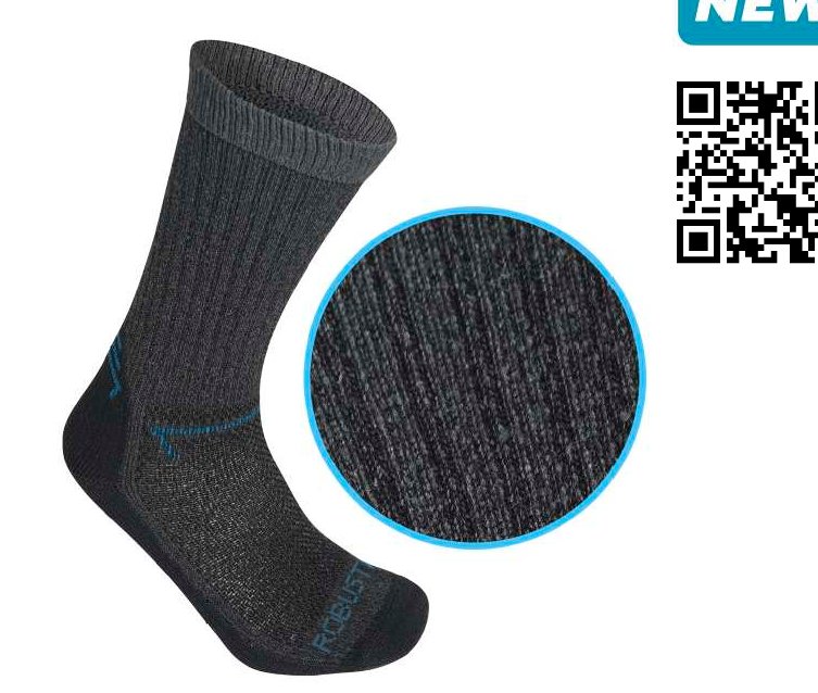WS-AC-0011 Robusta Chaussettes de travail Industrie Ecoline