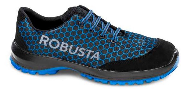 WS-CHA-0050 Robusta HEXAGON BLUE S3 – Chaussure de sécurité basse