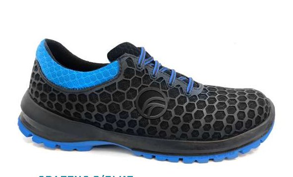 WS-CHA-0051 Robusta EXERGY BLACK O2 – Zapato de trabajo