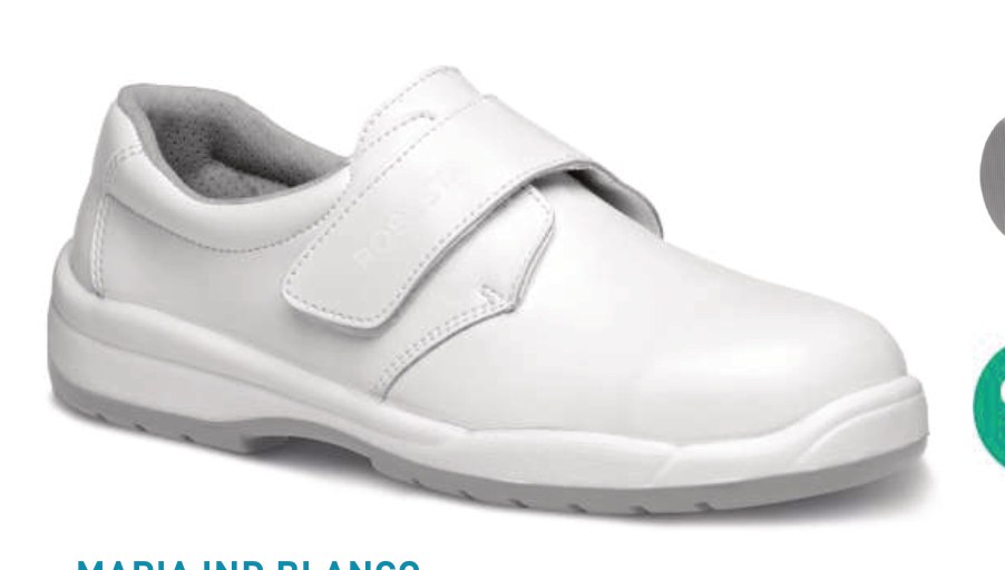 WS-CHA-0124 Robusta MARIA IND Blanc S2 – Chaussure de sécurité basse